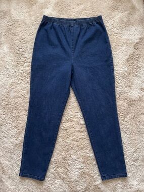 Avenue Blues Denim Leggings/Jeggings Blue Size 18